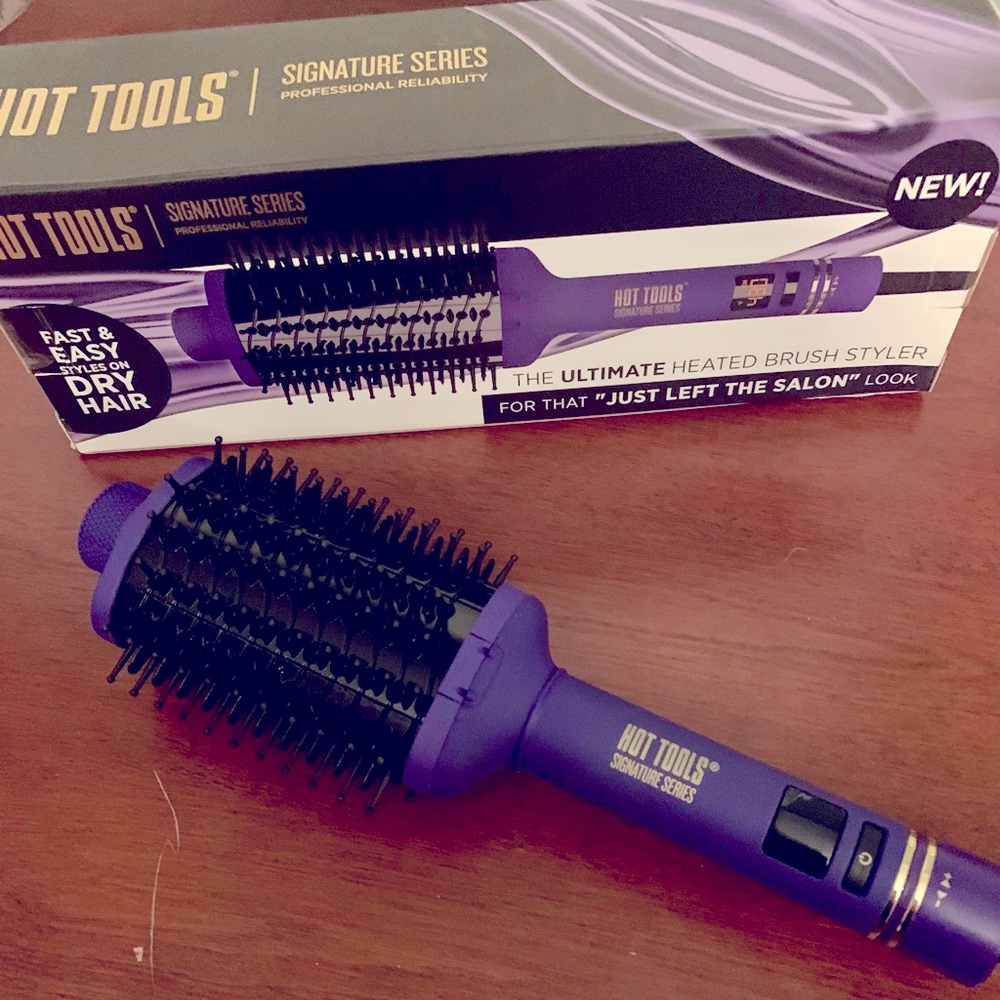 Hot Tools Pro Signature Heated Round Hair Styling Brush